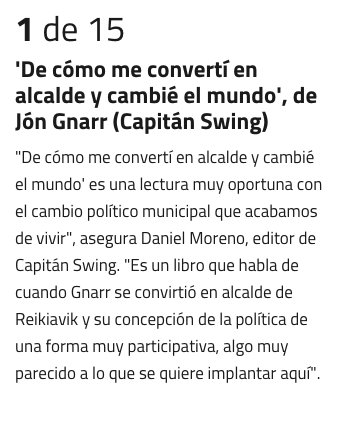 Prensa - Capitán Swing