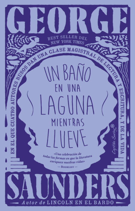 Un baño en una laguna mientras llueve