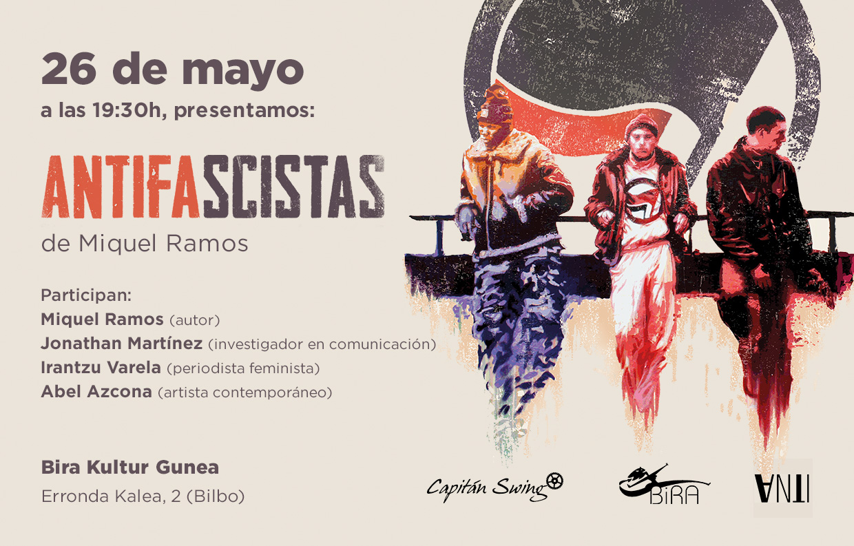 Presentación del libro ‘Antifascistas’ en Bilbao